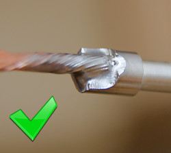 brak barier w złączu lutowanym